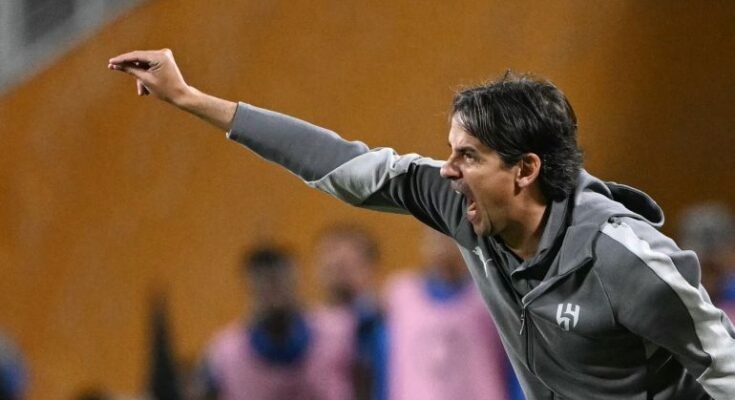 Simone Inzaghi reagoi.
