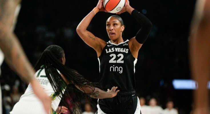 Perjantai MVP MVP A'Ja Wilson herättää huomion
