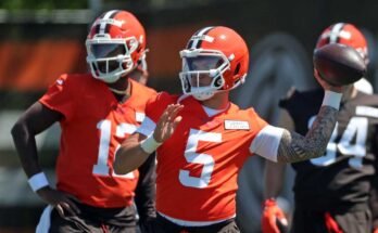 Browns QB, joka on merkitty NFL: lle kelvottomaksi, kun hän on osallistunut Shedeur Sandersin kanssa