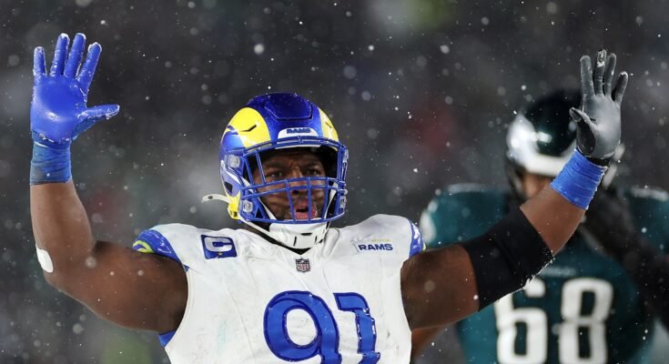 NFC Divisional Playoffs: Los Angeles Rams Philadelphia Eaglesia vastaan