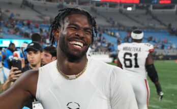 Browns QB Sheder Sanders -haastattelu ensimmäisen NFL -ottelun jälkeen oli voimakas