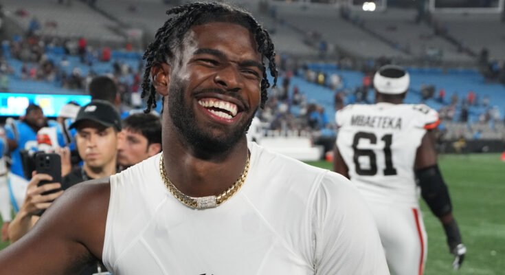 Browns QB Sheder Sanders -haastattelu ensimmäisen NFL -ottelun jälkeen oli voimakas