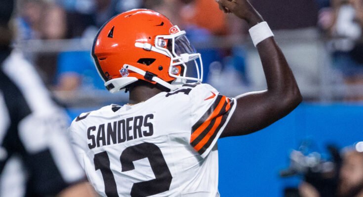 Sheder Sanders venyttää QB -summaa virusvuorovaikutuksen jälkeen Myles Garrettin kanssa