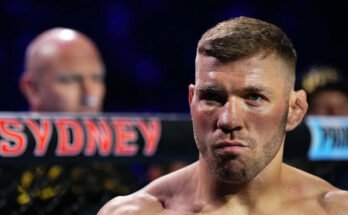 SYDNEY, Australia - 9. helmikuuta: Dricus du Plessis Etelä -Afrikasta valmistautuu kohtaamaan Sean Stricklandin UFC: n keskimääräisen painon mestaruuden taistelussa UFC 312 -tapahtuman aikana Qudos Bank Arenalla 9. helmikuuta 2025 Sydneyssä, Australiassa. (Kuva Jeff Bottari / Zuffa LLC: stä)
