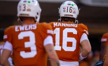 Texas WR herättää kiistanalaisia Arch Manningia vastaan Quinn Ewersin kommentteja
