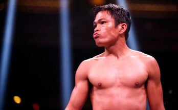 LAS VEGAS, Nevada - 26. helmikuuta: Fly IBF Jerwin Andajas -painon mestari odottaa puolustavansa Fernando Martinezia vastaan Chelseassa Cosmopolitan de Las Vegasissa 26. helmikuuta 2022 Las Vegasissa, Nevadassa. (Kuva: Steve Marcus / Getty Images)