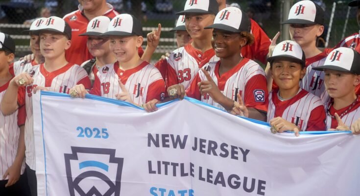 NJ vs CT vuonna 2025 LLWS -alueellinen; Katso Jackson Holbrook Time, TV -kanava