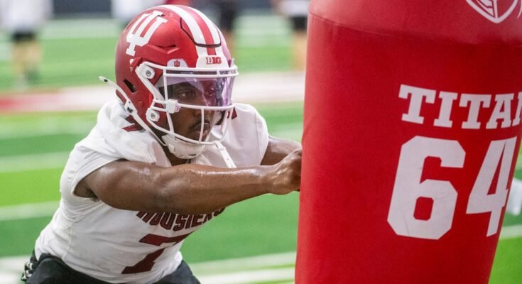 Indiana Safety Louis Moore jatkaa NCAA: ta pelaamaan tällä kaudella