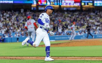 Mookie Betts juoksee ensimmäisen kerran sen jälkeen, kun se on valittu kahdeksannella kierroksella.