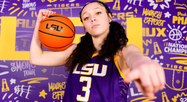LSU: n naiskoripallon rekrytointi, Bella Hines avautuu Jordan -tuotemerkille, suhde Kim Mulkeyn ja muuhun