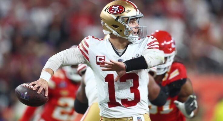Kuinka panostaa 49ers: iin vuonna 2025: Odds du Super Bowl, voittaa kokonaismäärä, lisävarusteet, paras Pariisi San Franciscolle