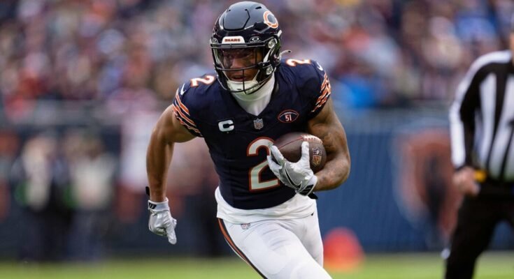 Fantasiajalkapallokurssit 2025: Saman edistyneen NFL -mallin ratapölkyt, jotka kutsuivat James Cookin massiiviseksi vuodeksi