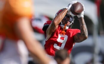 Kuinka Buccaneers WR -pöytä muodostuu leiristä, Mike Evansin ajatonta rekrytointiin Emeka Egbukaan ja muihin