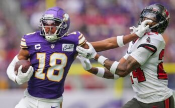 Ilmainen 2025 NFL Parritin poiminta, ennusteet: Back Packers, Justin Jefferson, Caleb Williams NFC North Bettsissä