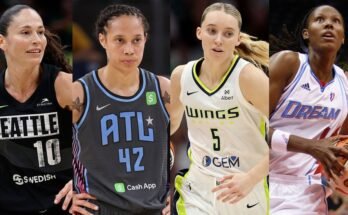 Sue Bird Brittney Griner Paige Buckers ja  U200BChamme HoldsClaw