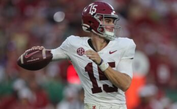 2025 College Football -voitto Kokonaisvalinnot, SEC FURUS PARIS: Yläasiantuntija nimeltään Alabama alle 9,5 voittoa vuonna 2025