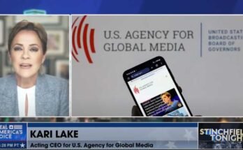 Trumpin hallinnon neuvonantaja Kari Lake ilmoitti äskettäin todellisella laulukaapelin televisiokanavalla.